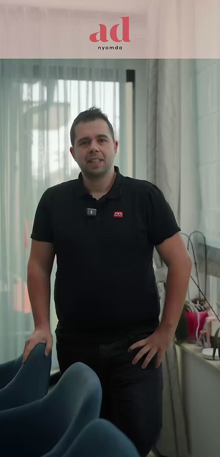 Szuromi Gergő, a Storyza képviselője