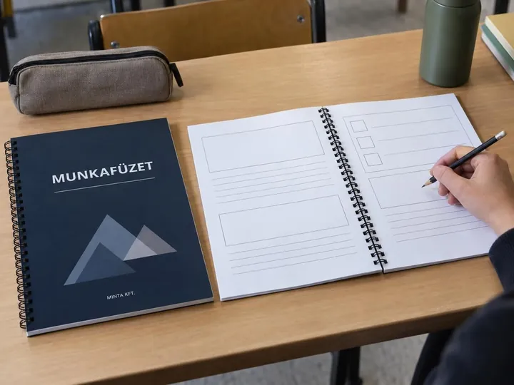 Tanfolyami munkafüzet – látványterv
