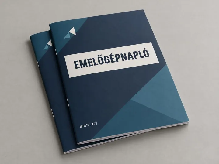 Emelőgépnapló – látványterv