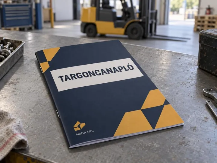Targoncanapló – látványterv